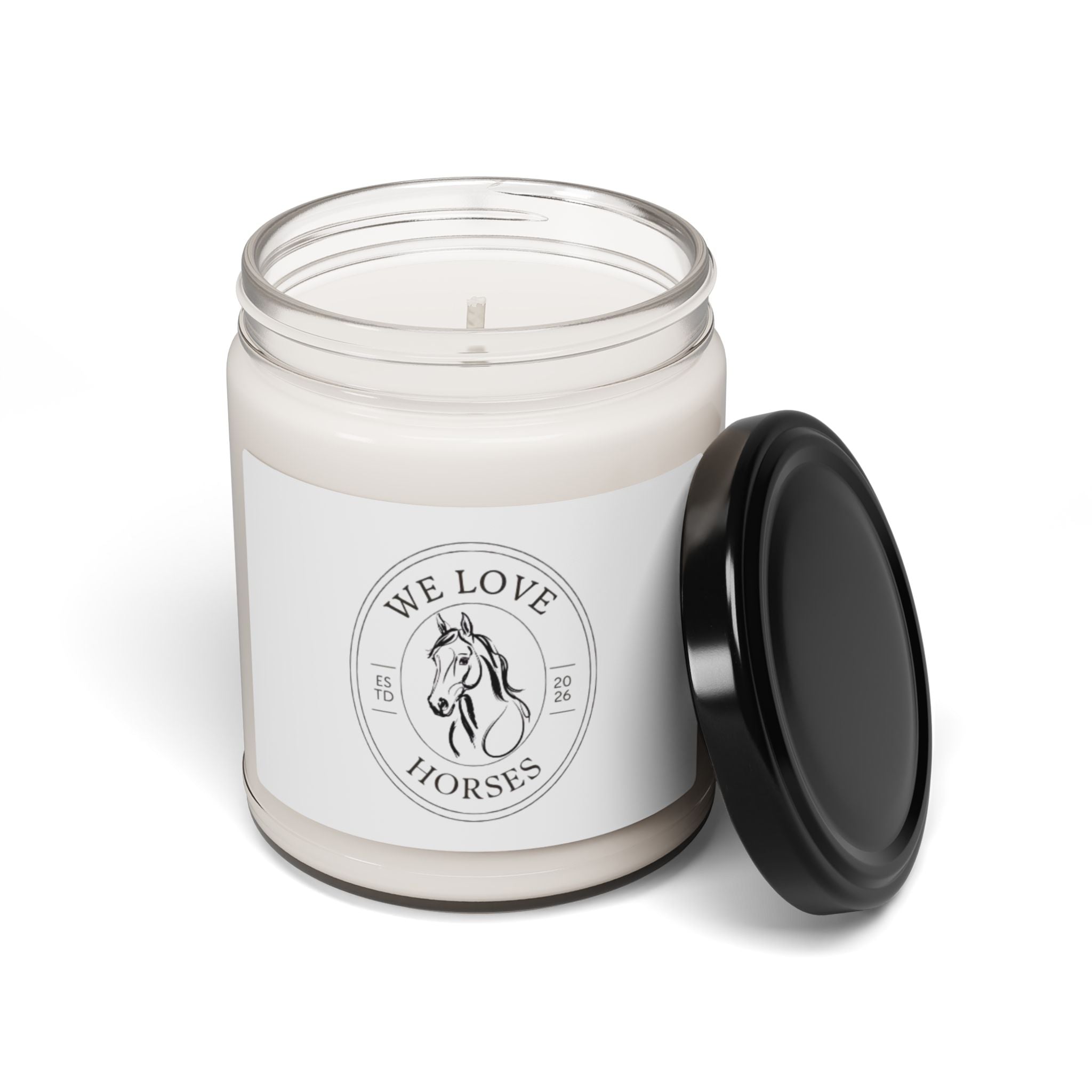 We Love Horses Scented Soy Candle