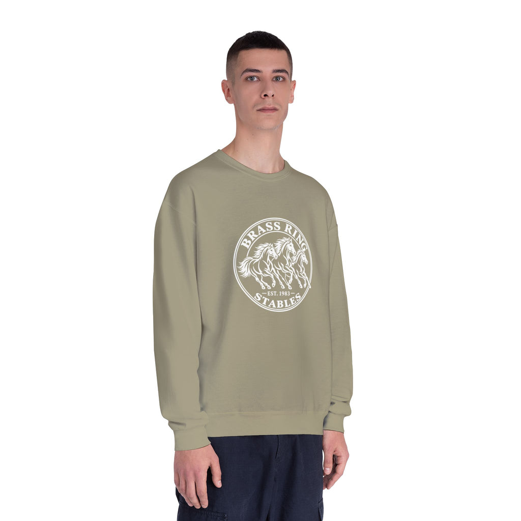 Brass Ridge Stables Crewneck Sweatshirt — Equestrian Horse Riding Apparel