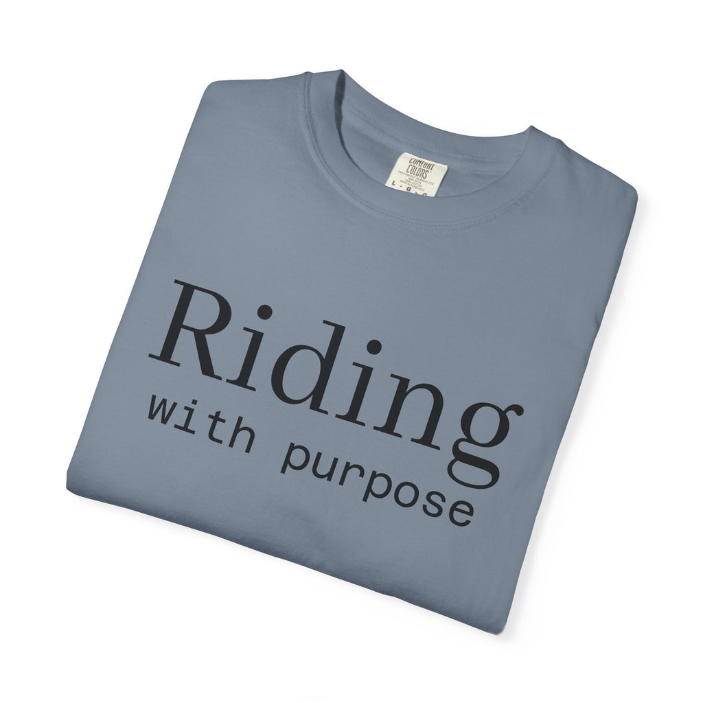 Riding with Purpose T-Shirt — Charity Tee