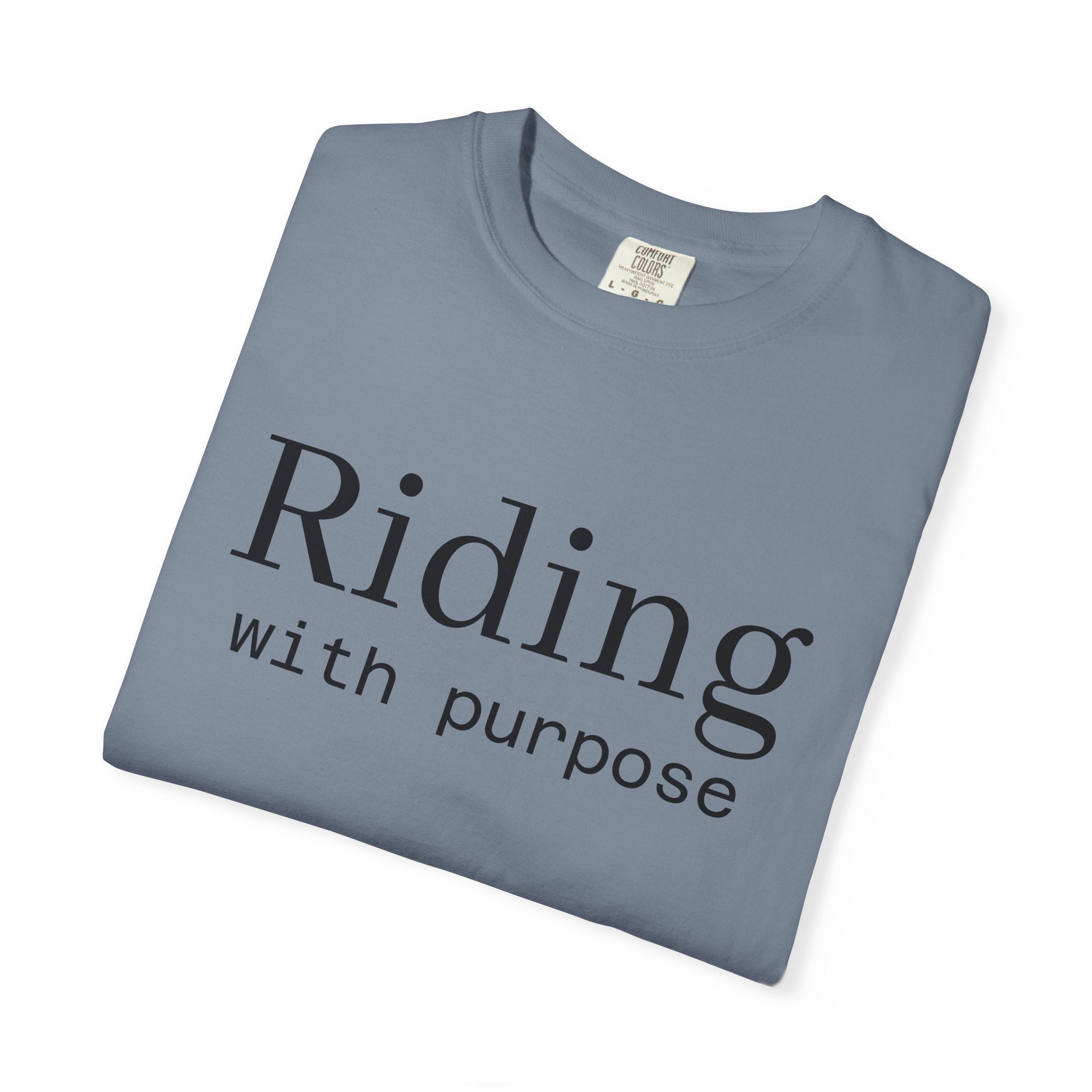 Riding with Purpose T-Shirt — Charity Tee