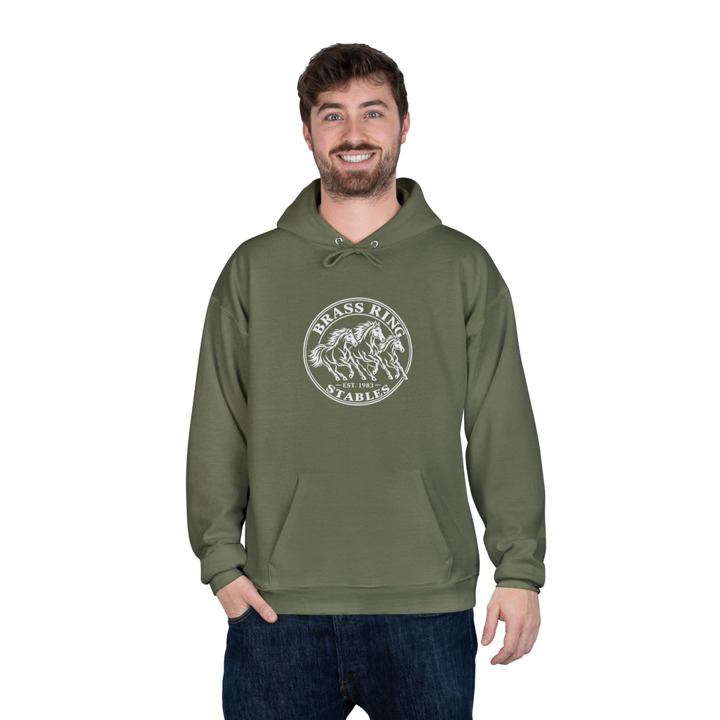 Barn Life Hoodie — "I Would Rather Be at the Barn" Pullover