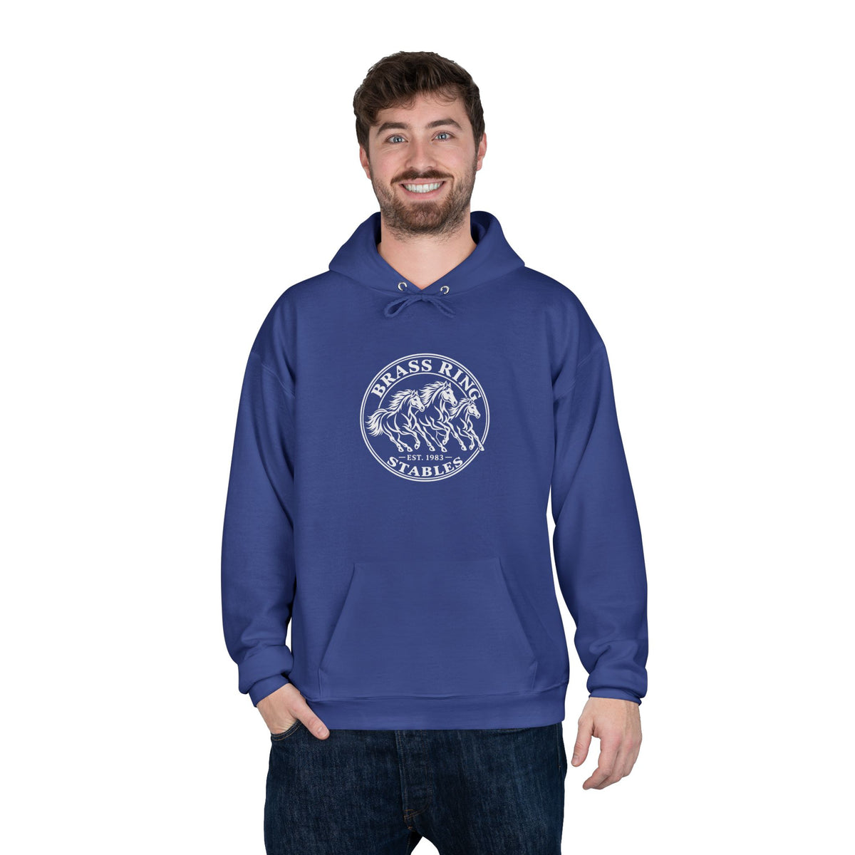 Barn Life Hoodie — "I Would Rather Be at the Barn" Pullover