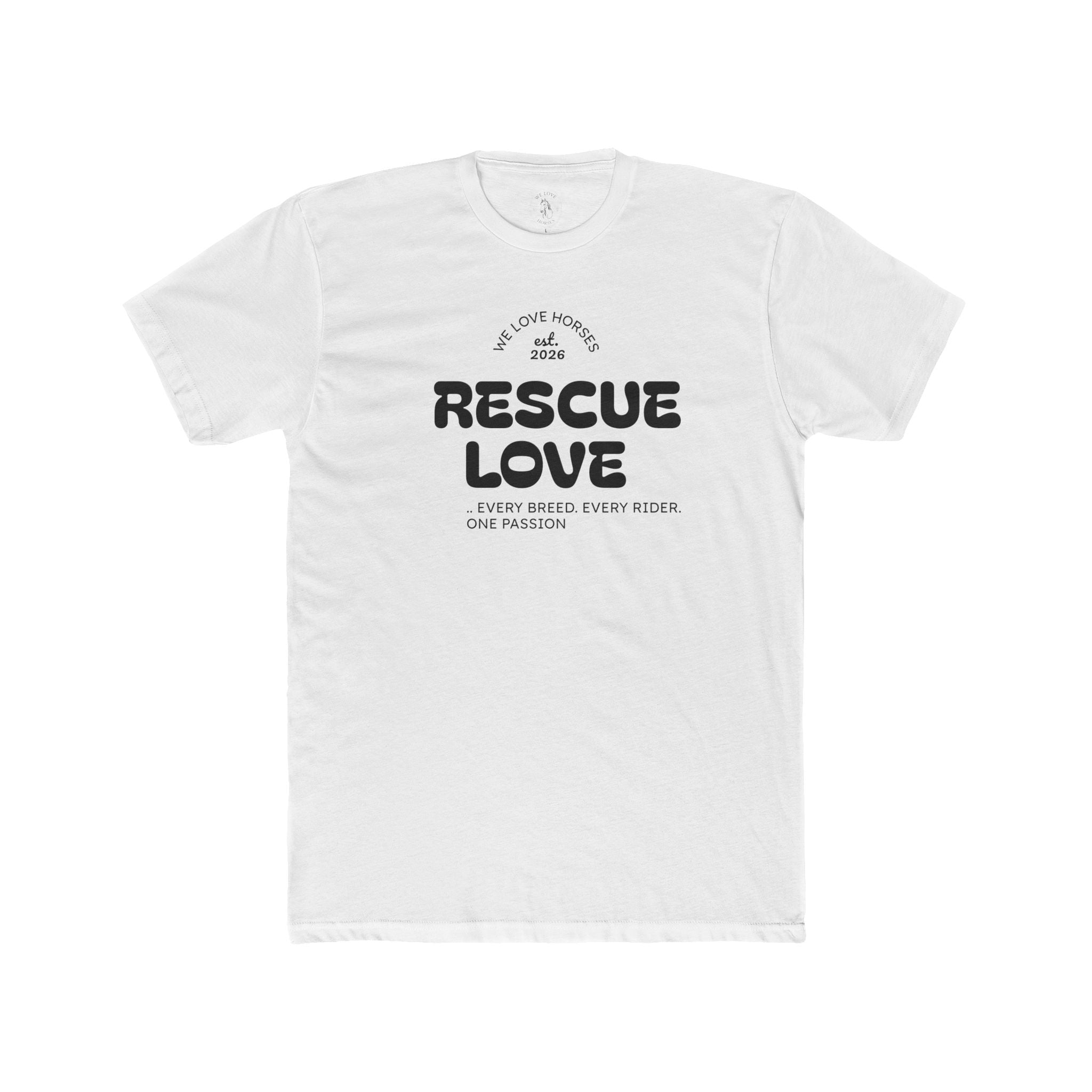 Rescue Love Tee — 'Rescue Love' Rescue & Adopt Shirt
