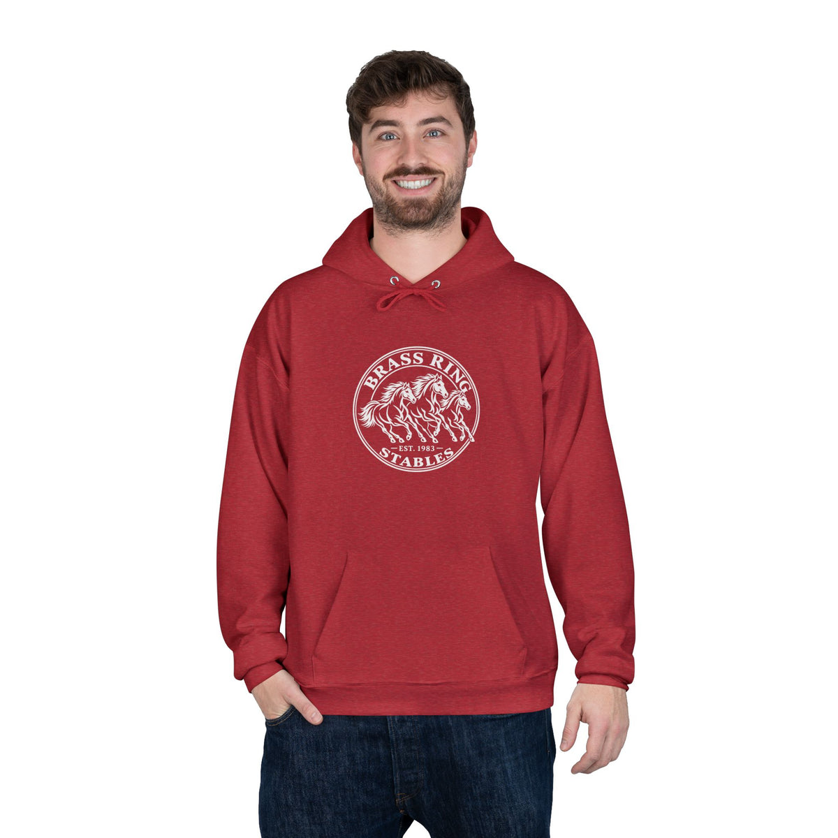 Barn Life Hoodie — "I Would Rather Be at the Barn" Pullover