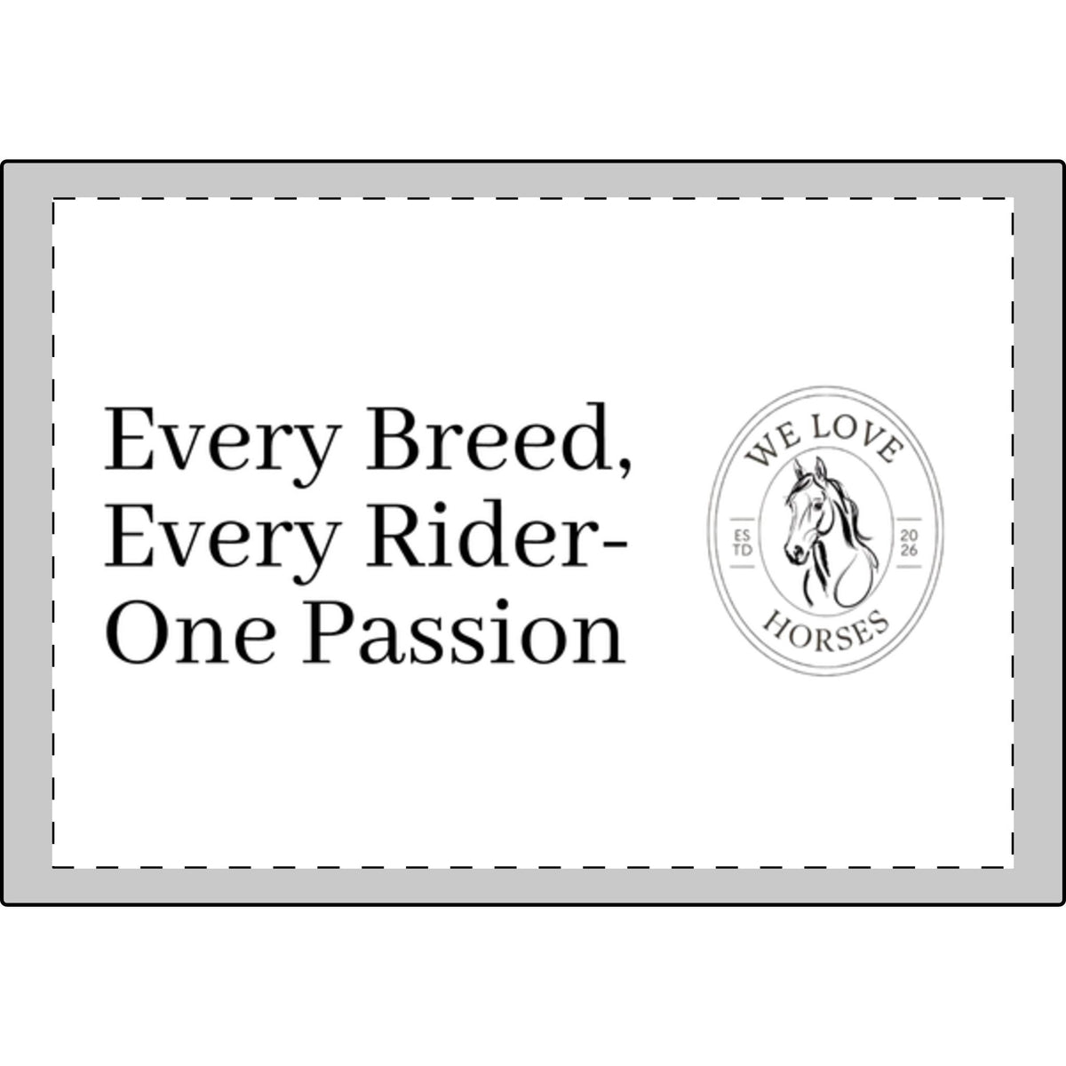 Horse Lover Candle & Eye Mask Gift Set — 'We Love Horses' Soy Wax Relaxation Set