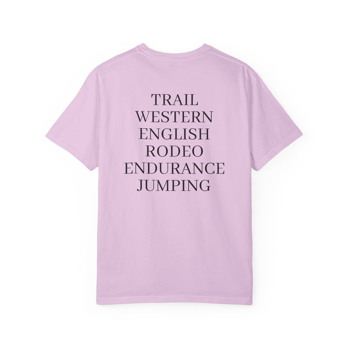 Riding with Purpose- Trail, Western, English.... T-Shirt — Charity Tee