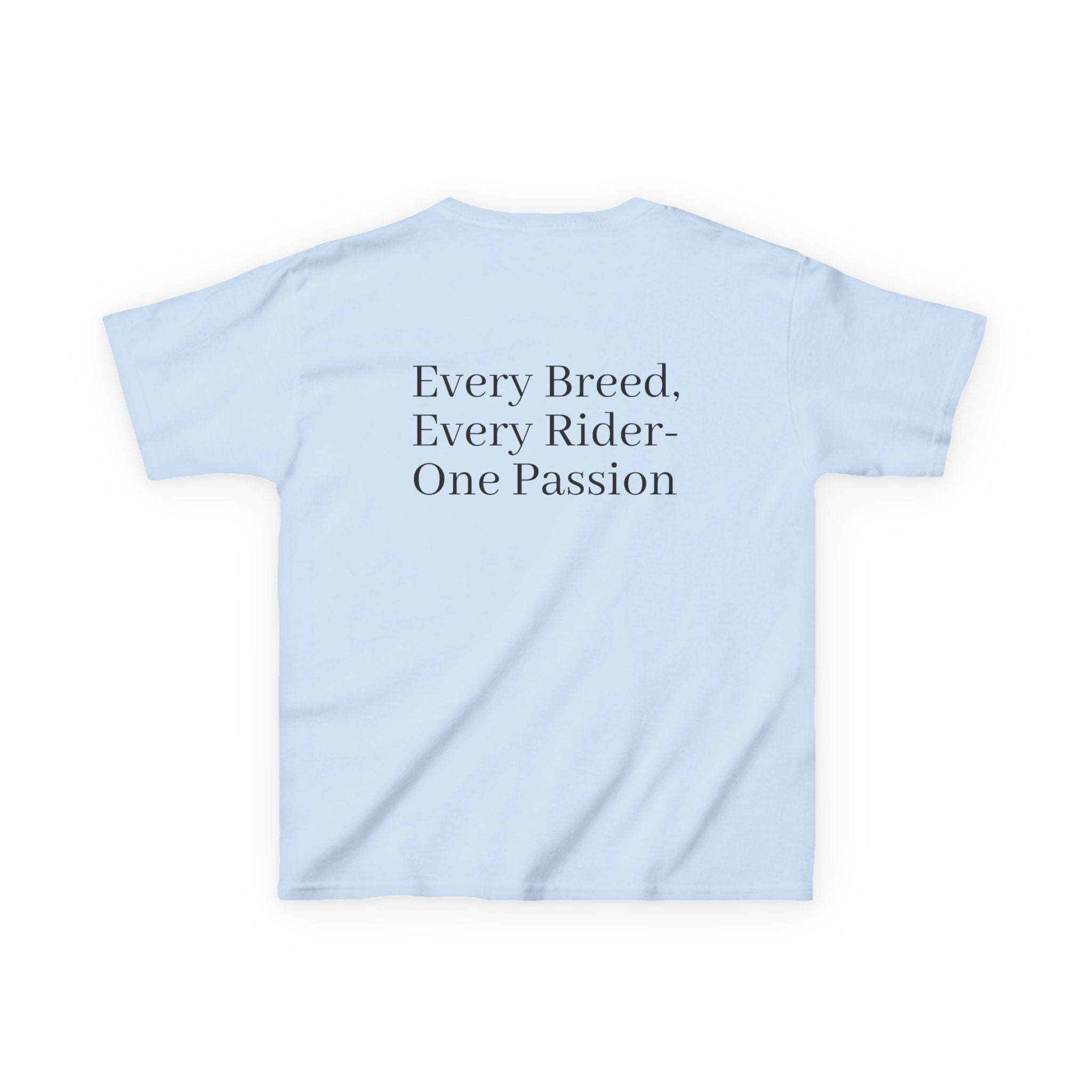 Kids Horse T-Shirt — “We Love Horses”