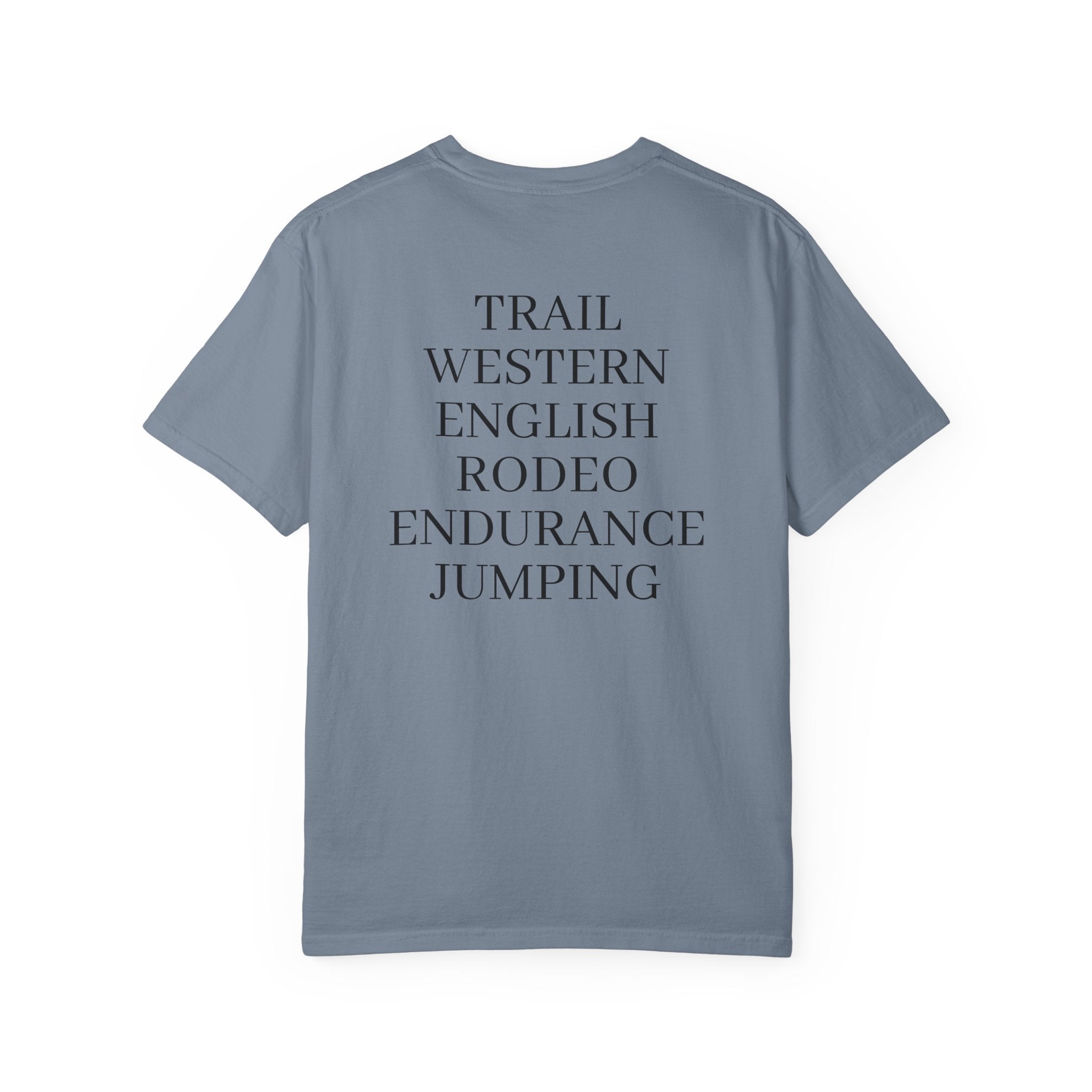 Riding with Purpose- Trail, Western, English.... T-Shirt — Charity Tee