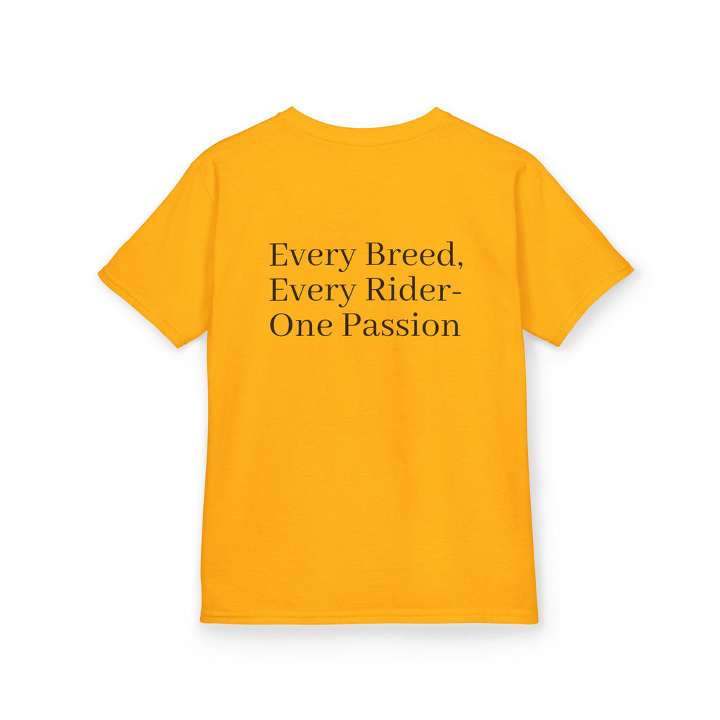 Kids Horse T-Shirt — “We Love Horses”