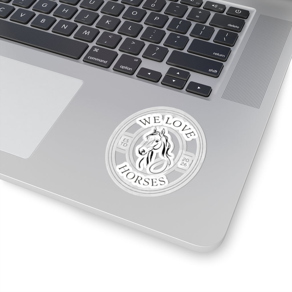 We Love Horses Kiss-Cut Stickers