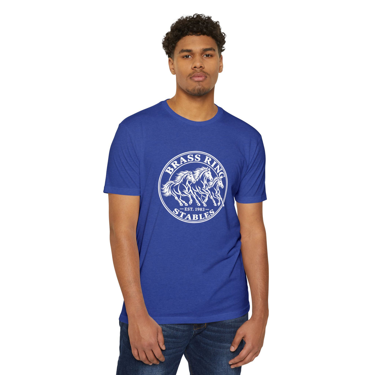 Brass Ring Stables Horse Graphic T-Shirt