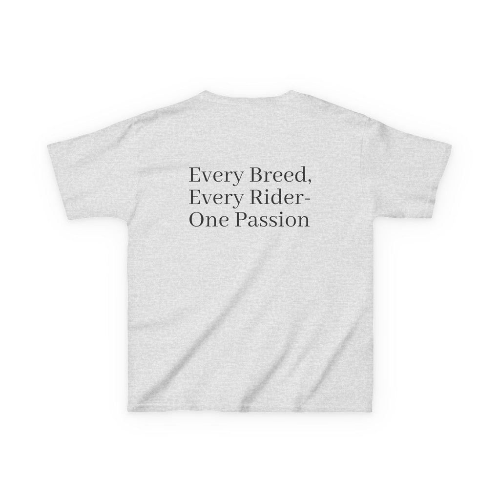 Kids Horse T-Shirt — “We Love Horses”