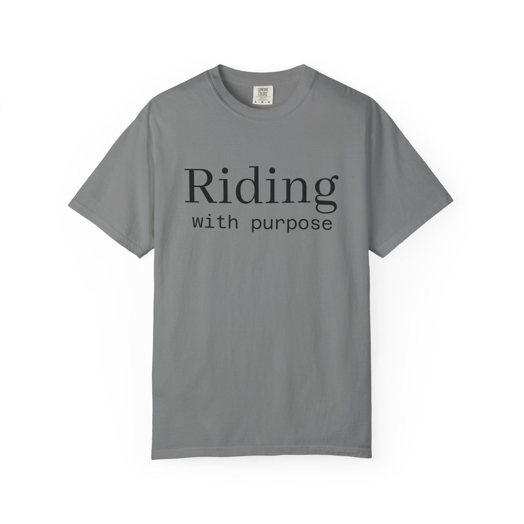 Riding with Purpose T-Shirt — Charity Tee