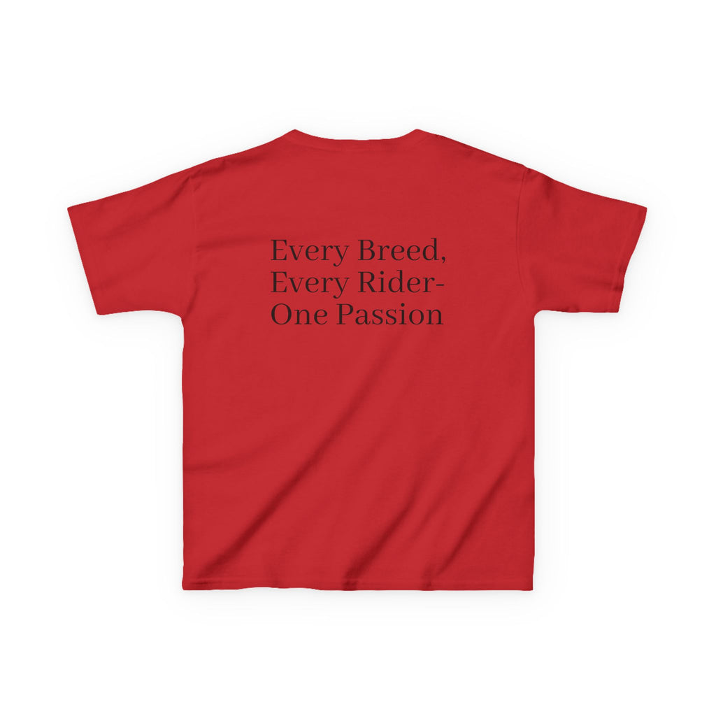 Kids Horse T-Shirt — “We Love Horses”