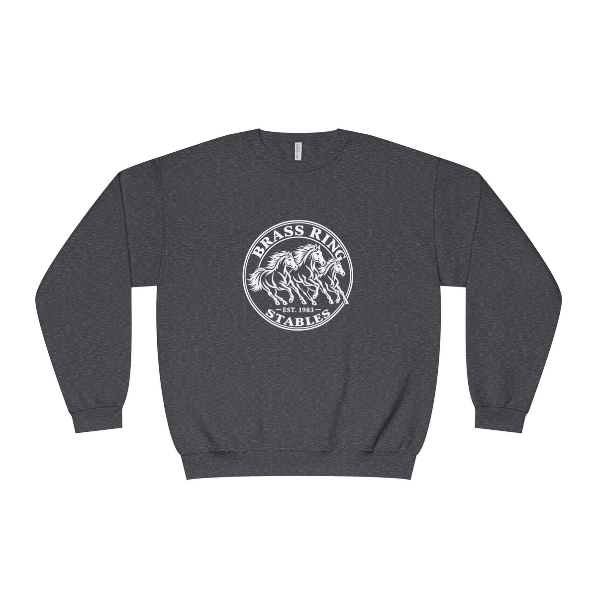 Brass Ridge Stables Crewneck Sweatshirt — Equestrian Horse Riding Apparel