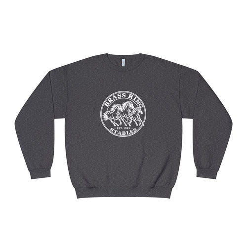 Brass Ridge Stables Crewneck Sweatshirt — Equestrian Horse Riding Apparel
