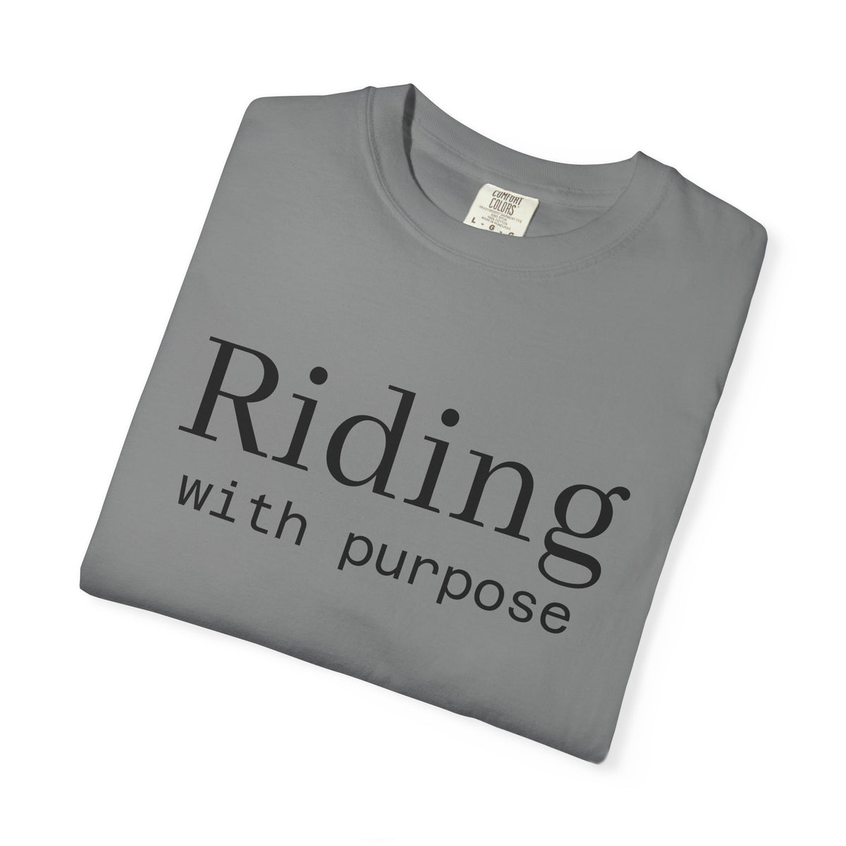 Riding with Purpose- Trail, Western, English.... T-Shirt — Charity Tee