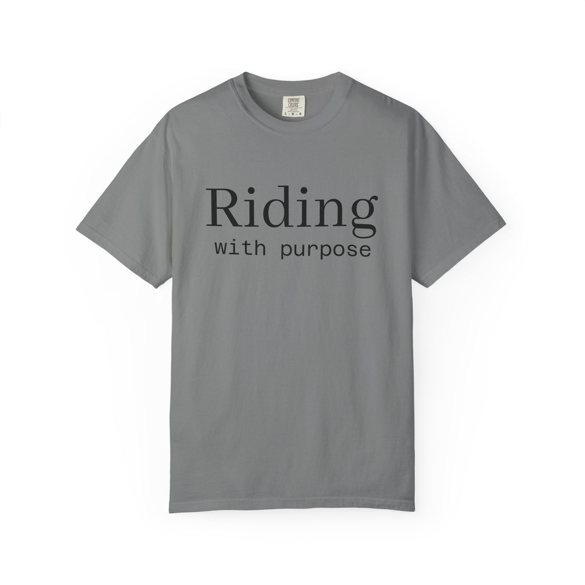 Riding with Purpose- Trail, Western, English.... T-Shirt — Charity Tee