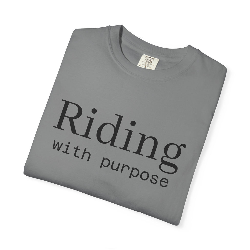 Riding with Purpose T-Shirt — Charity Tee