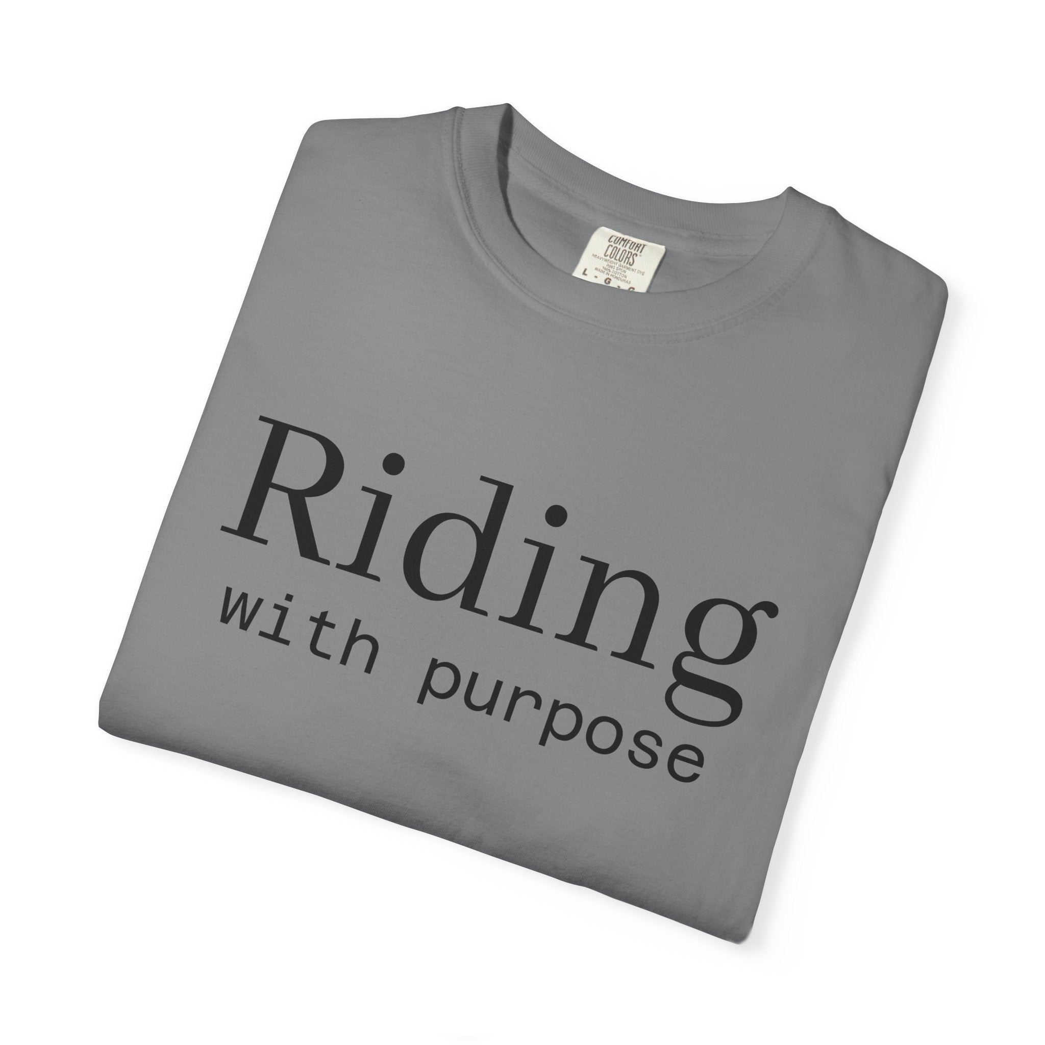Riding with Purpose T-Shirt — Charity Tee