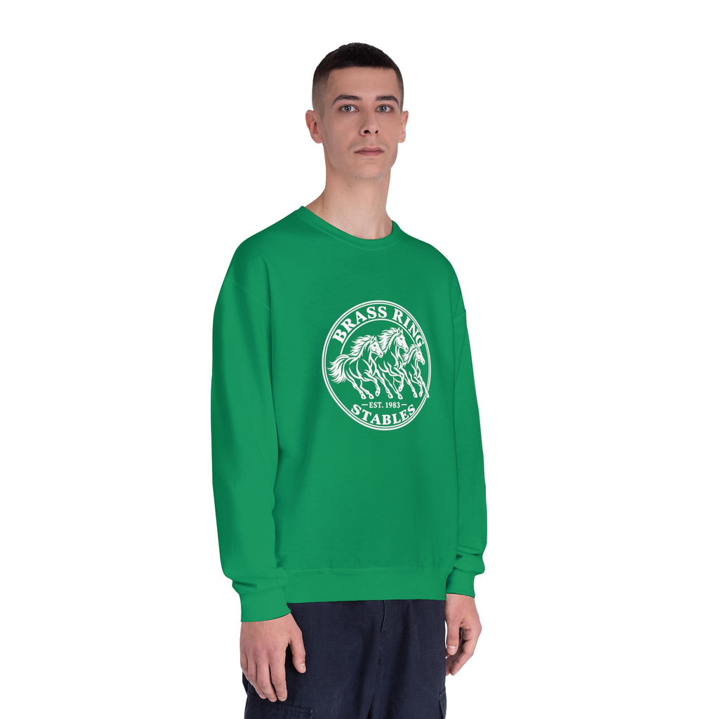 Brass Ridge Stables Crewneck Sweatshirt — Equestrian Horse Riding Apparel