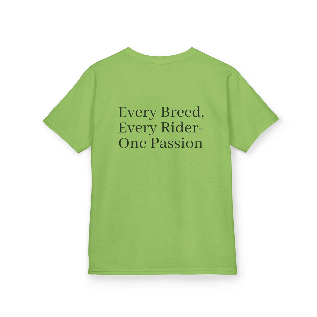 Kids Horse T-Shirt — “We Love Horses”