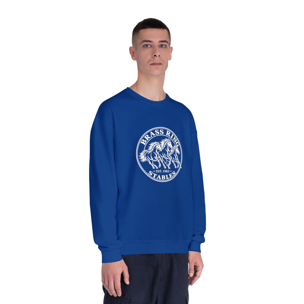 Brass Ridge Stables Crewneck Sweatshirt — Equestrian Horse Riding Apparel