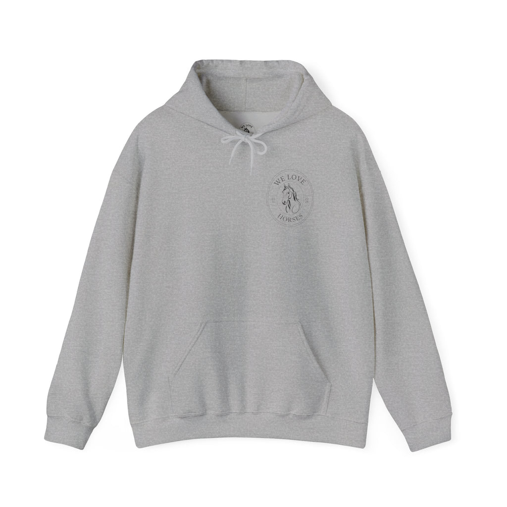 Every Breed, Every Rider- One Passion We Love Horses- Hooded Sweatshirt