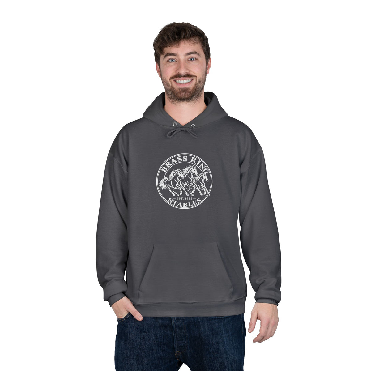 Barn Life Hoodie — "I Would Rather Be at the Barn" Pullover