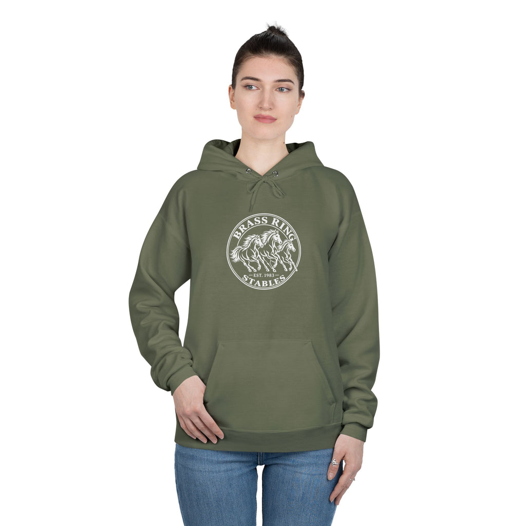 Barn Life Hoodie — "I Would Rather Be at the Barn" Pullover