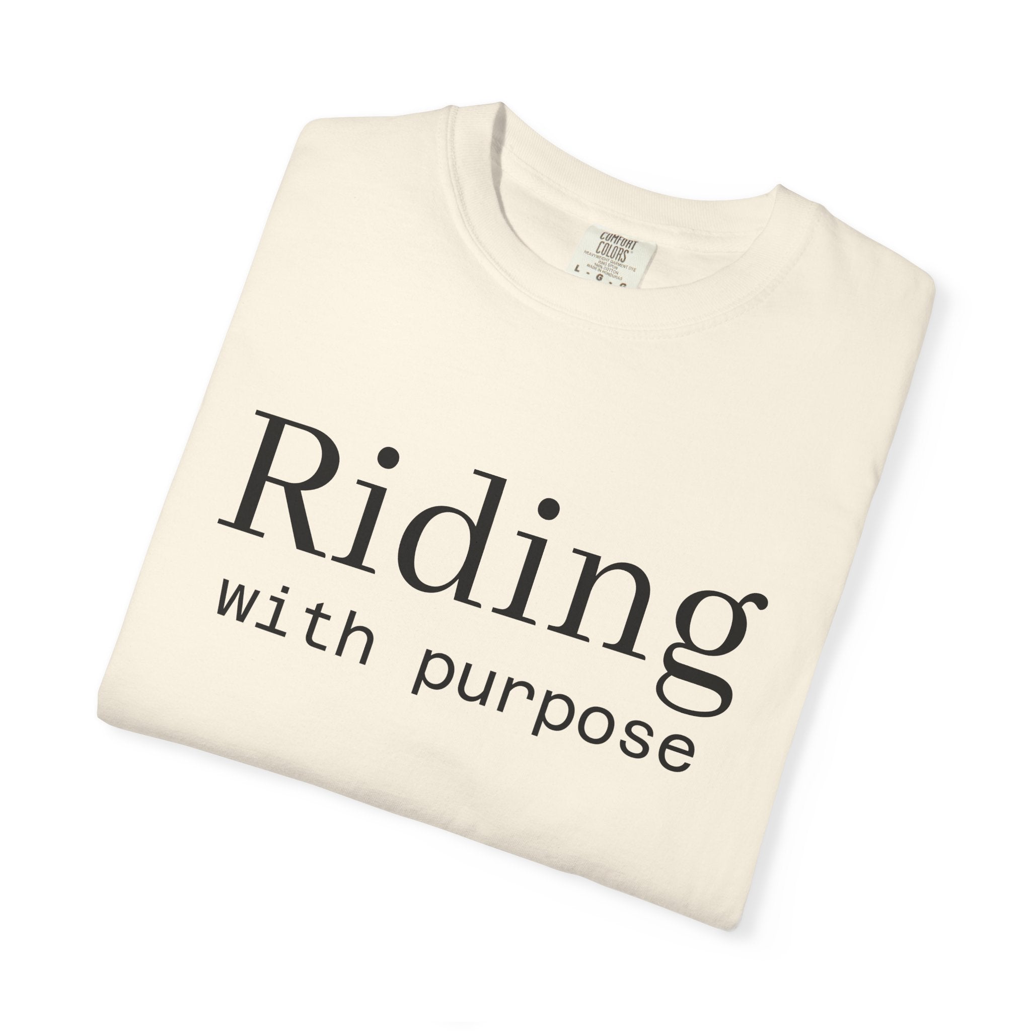 Riding with Purpose T-Shirt — Charity Tee