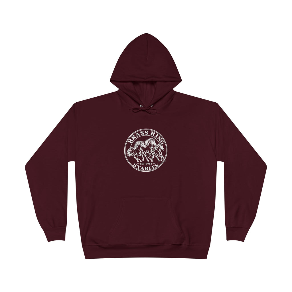 Barn Life Hoodie — "I Would Rather Be at the Barn" Pullover