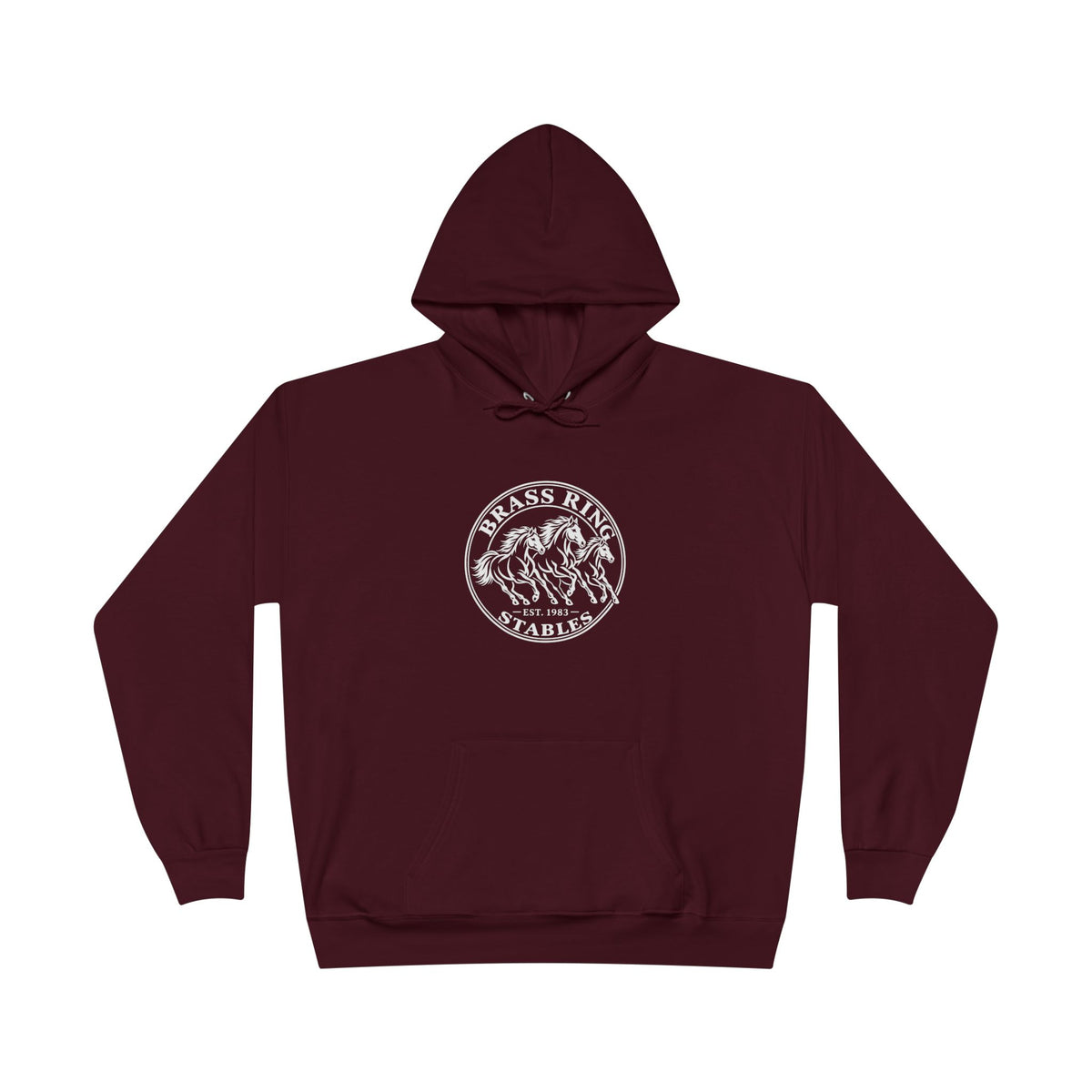 Barn Life Hoodie — "I Would Rather Be at the Barn" Pullover