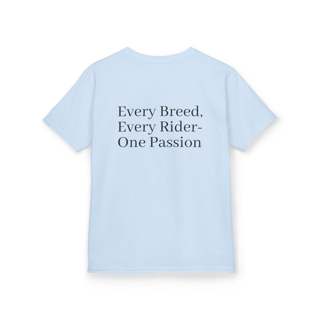 Kids Horse T-Shirt — “We Love Horses”