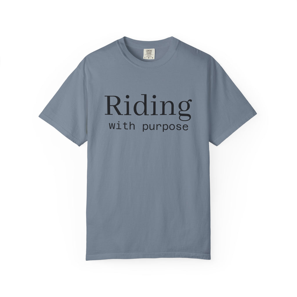 Riding with Purpose T-Shirt — Charity Tee