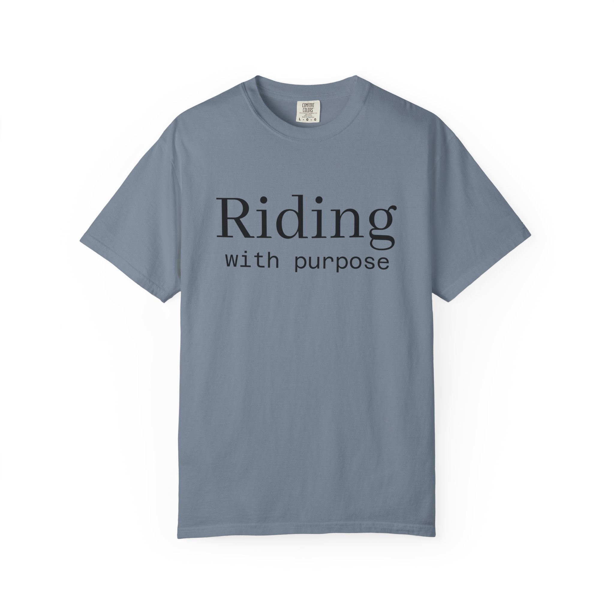 Riding with Purpose T-Shirt — Charity Tee