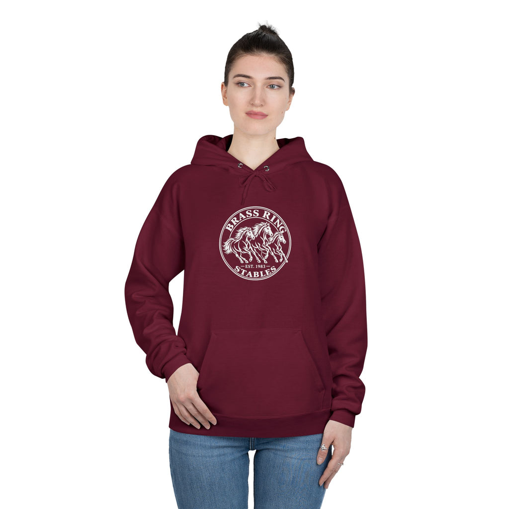 Barn Life Hoodie — "I Would Rather Be at the Barn" Pullover