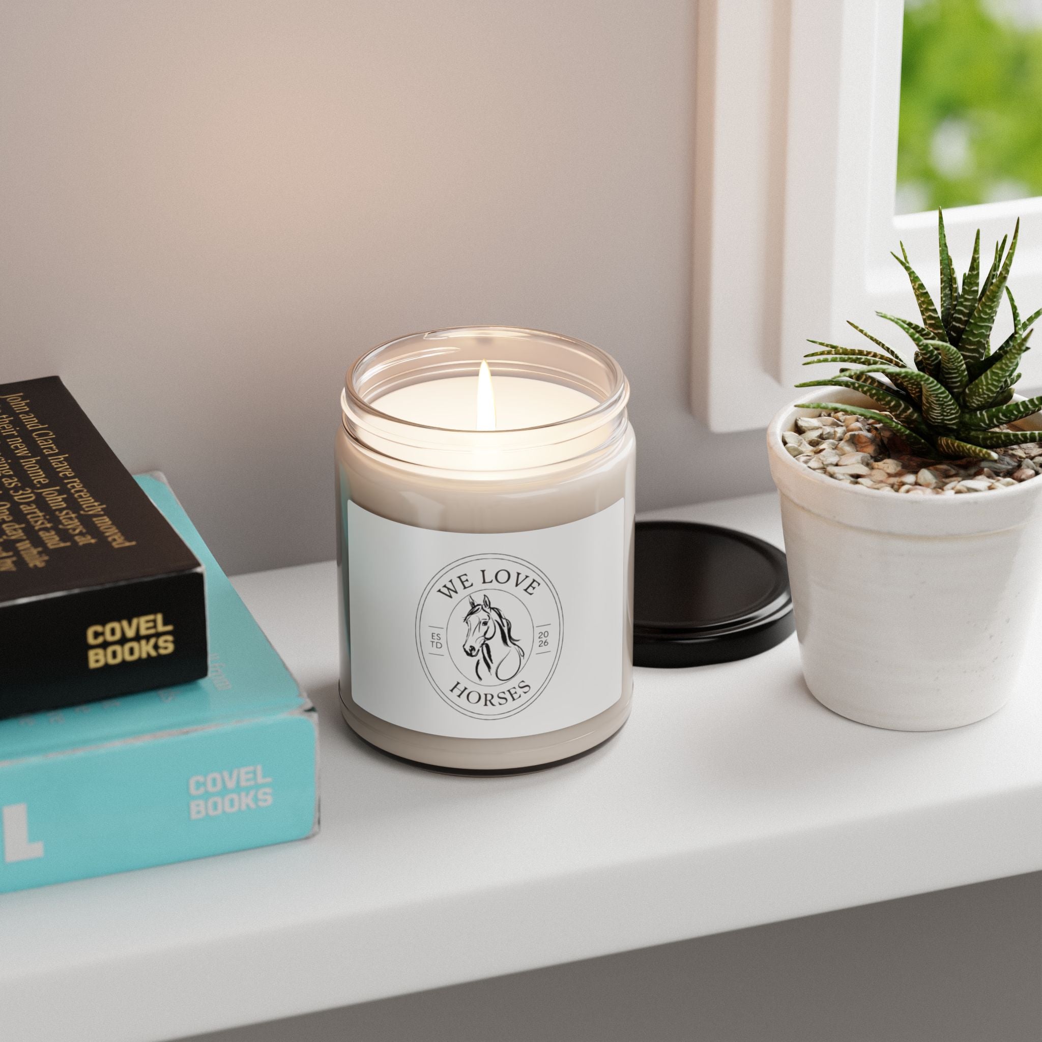 We Love Horses Scented Soy Candle