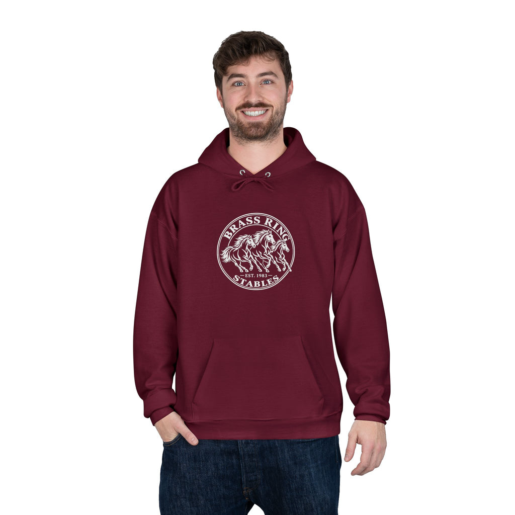 Barn Life Hoodie — "I Would Rather Be at the Barn" Pullover