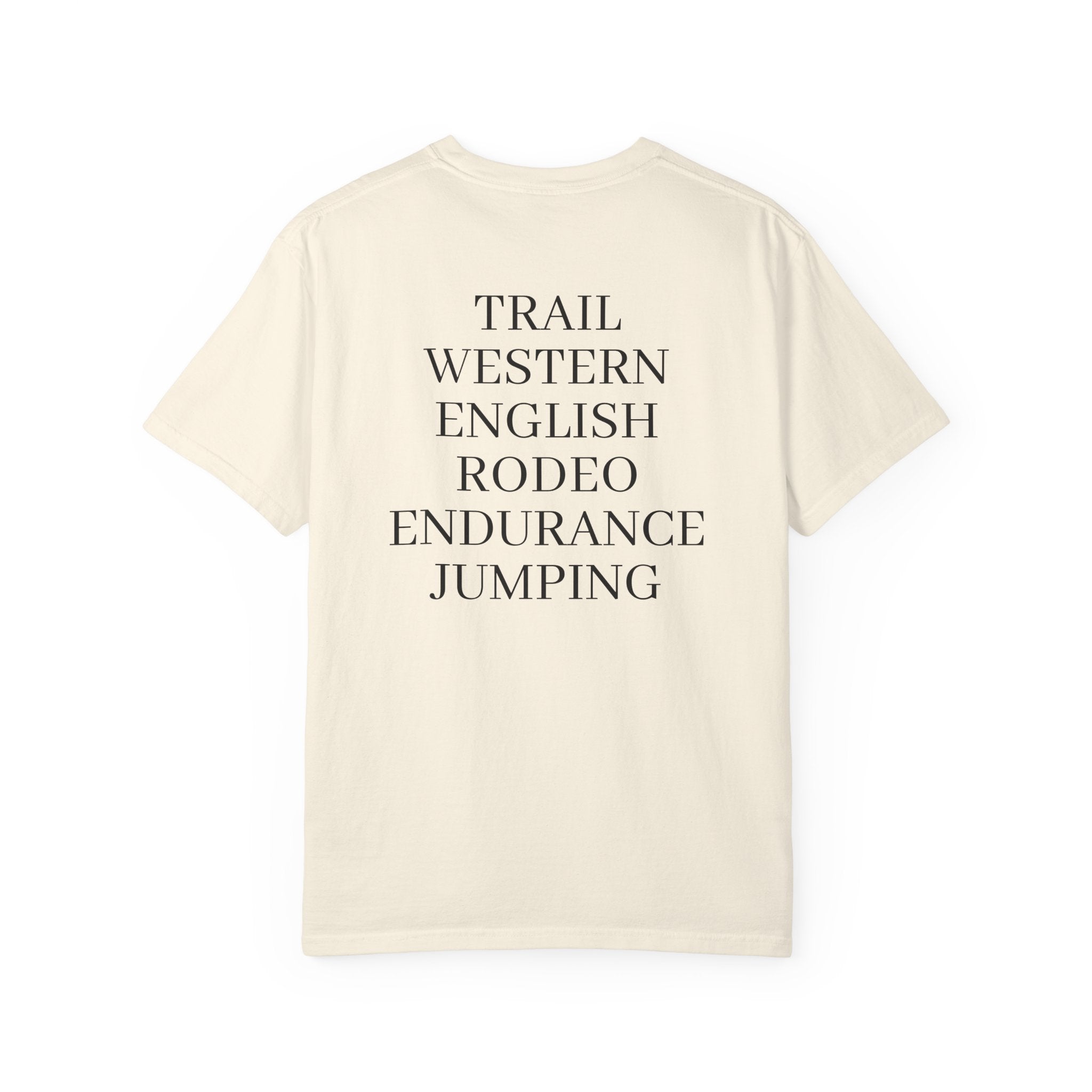 Riding with Purpose- Trail, Western, English.... T-Shirt — Charity Tee
