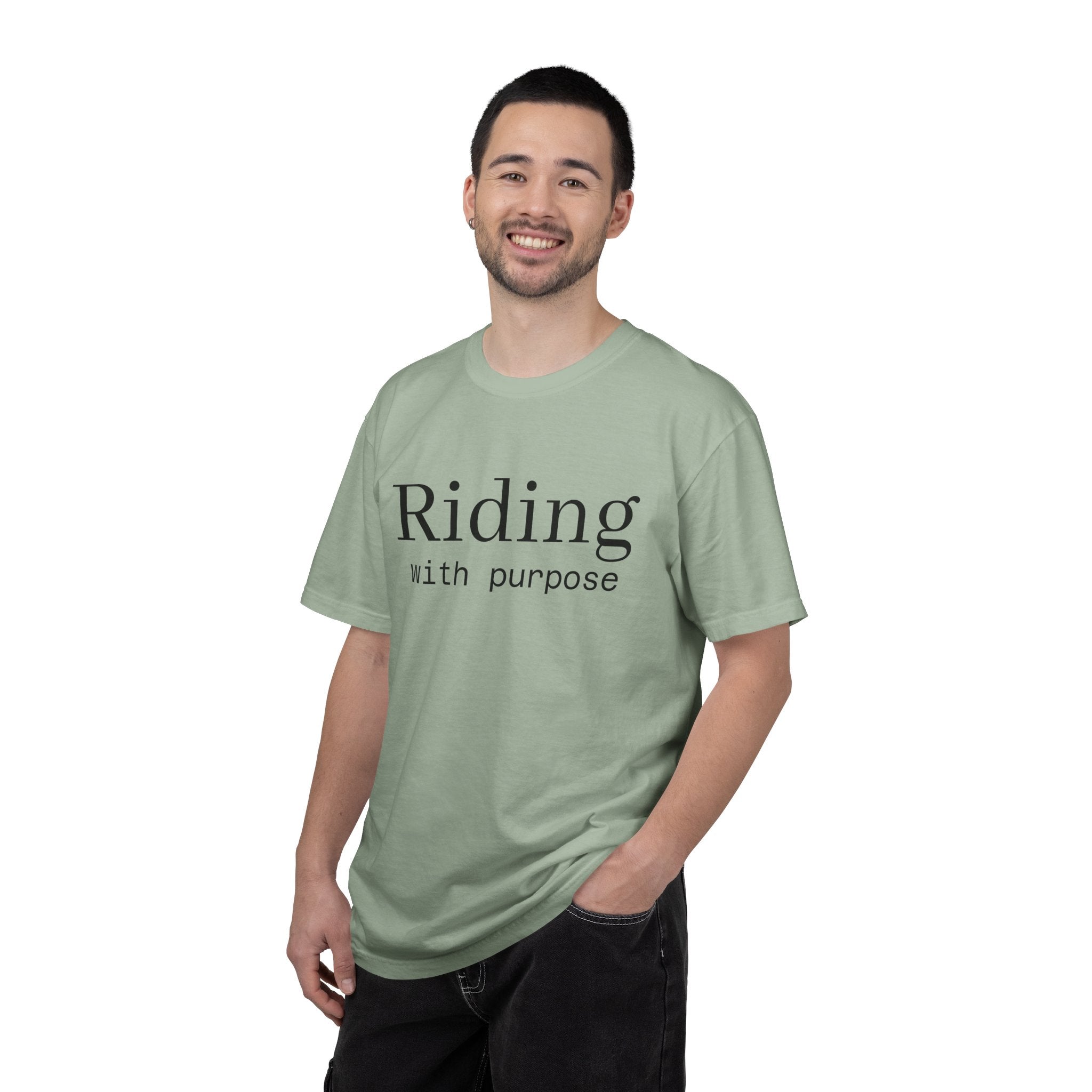 Riding with Purpose T-Shirt — Charity Tee