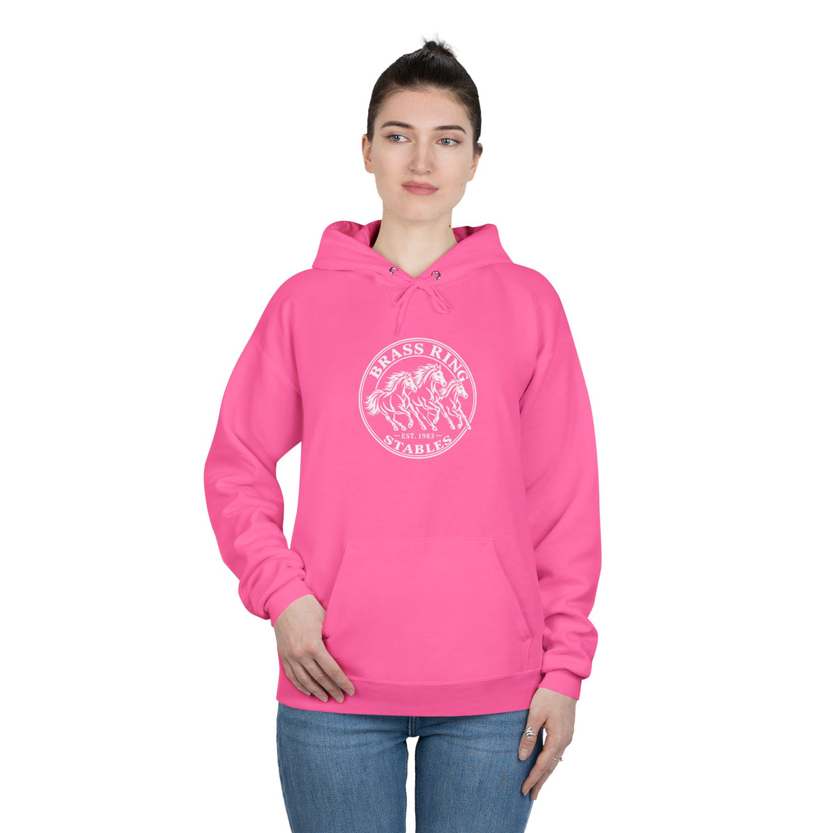 Barn Life Hoodie — "I Would Rather Be at the Barn" Pullover