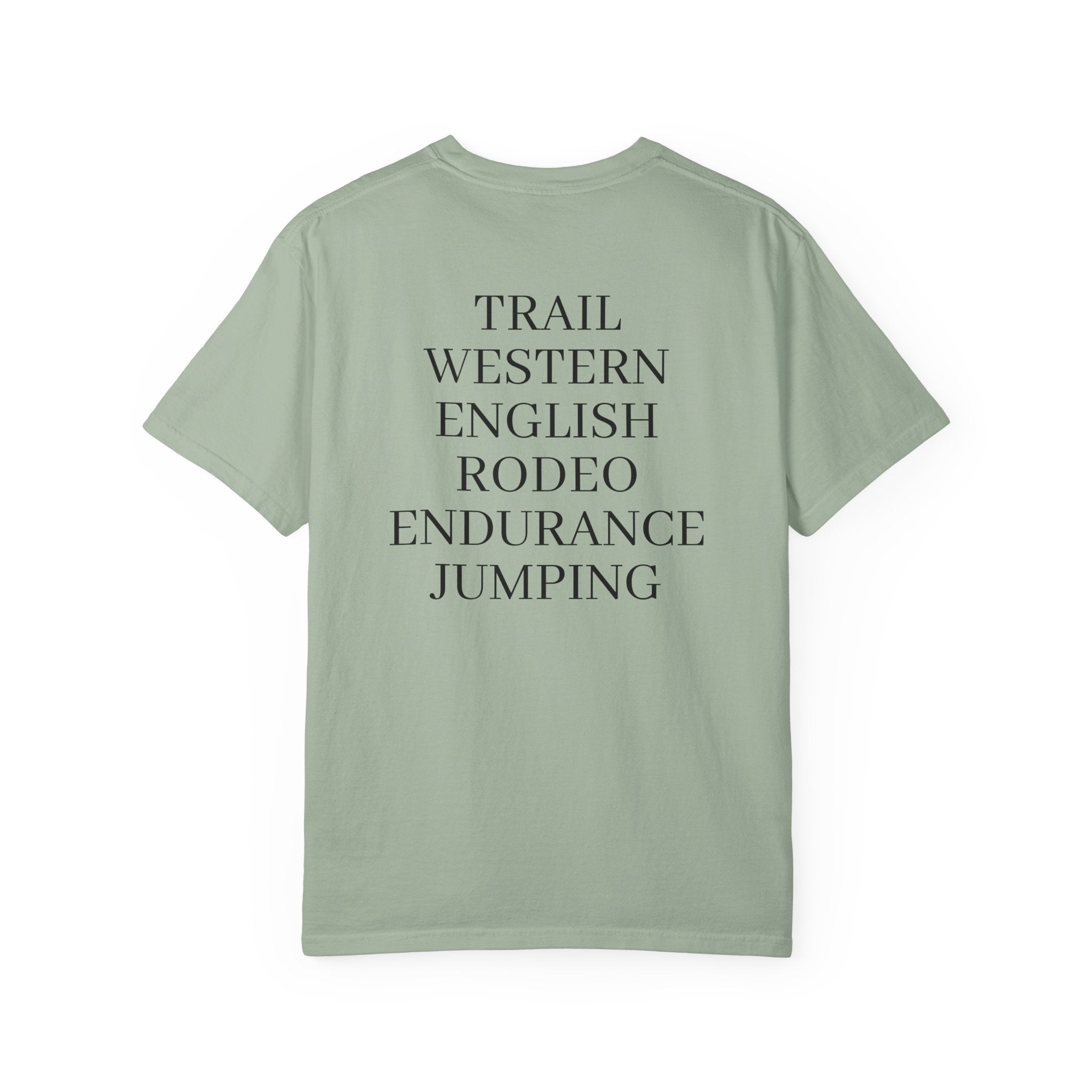 Riding with Purpose- Trail, Western, English.... T-Shirt — Charity Tee