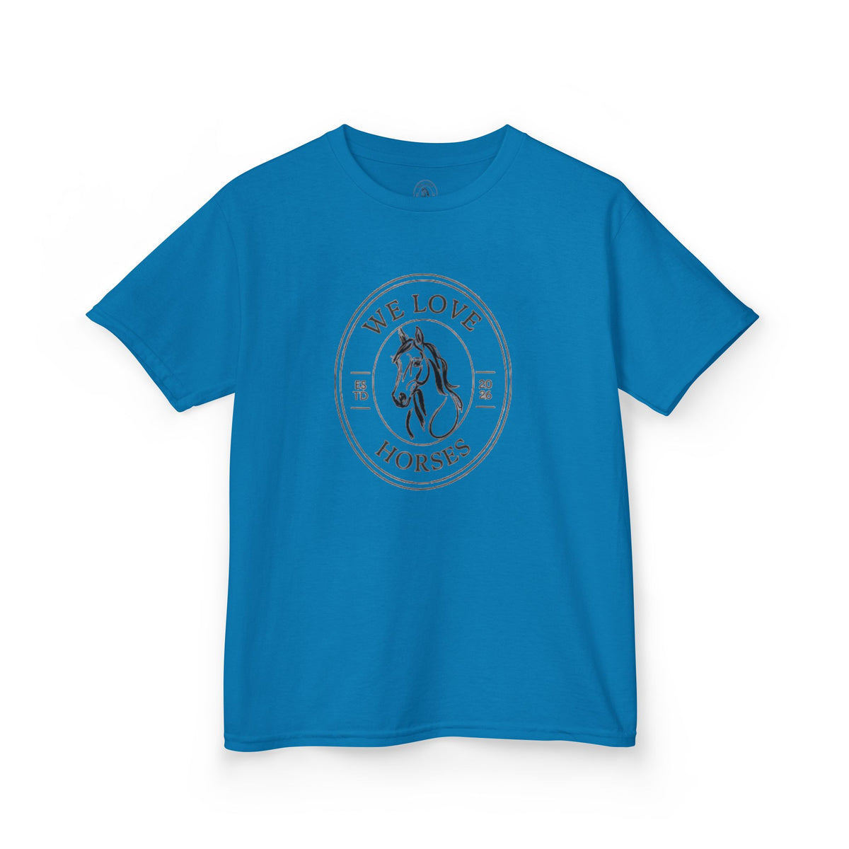 Kids Horse T-Shirt — “We Love Horses”