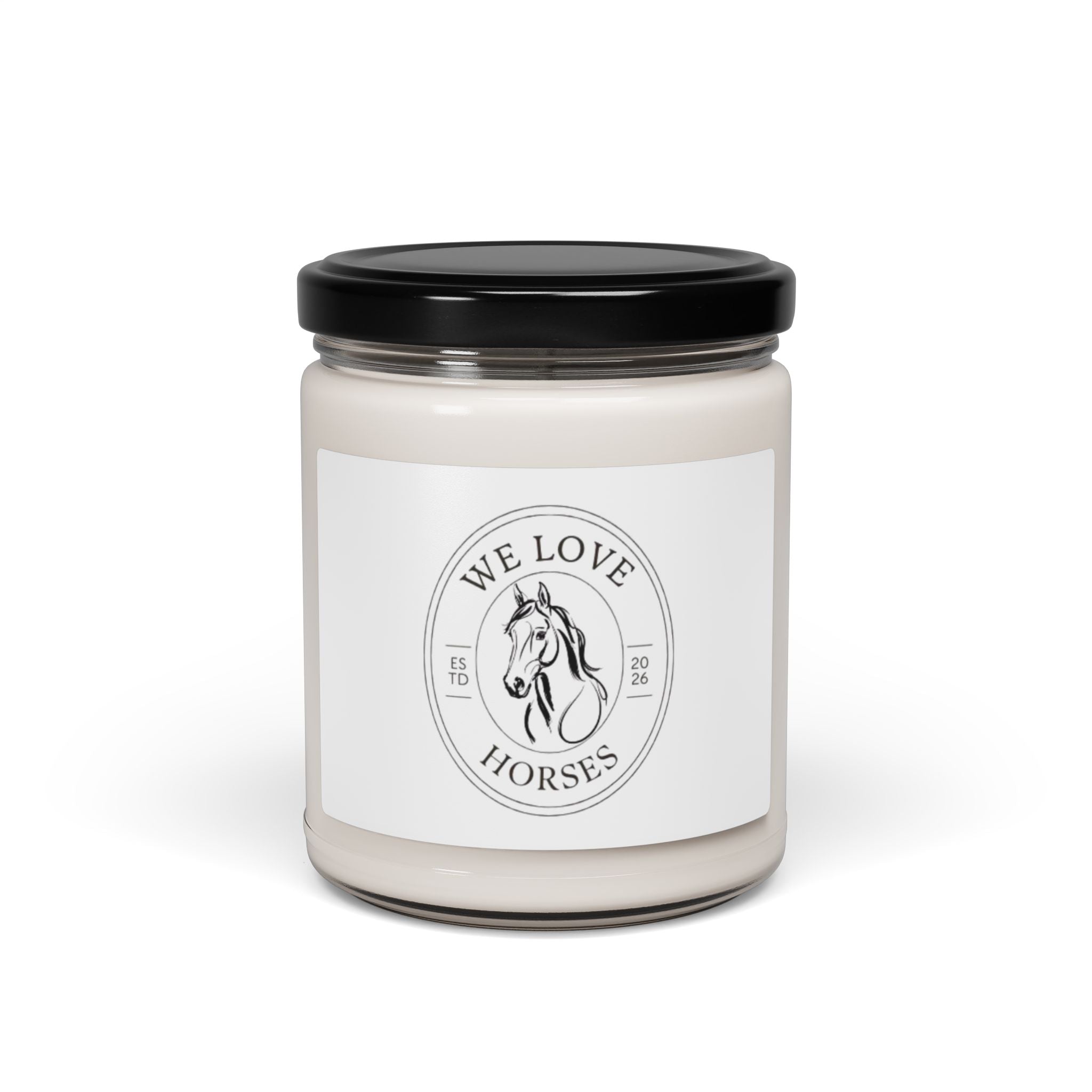 We Love Horses Scented Soy Candle