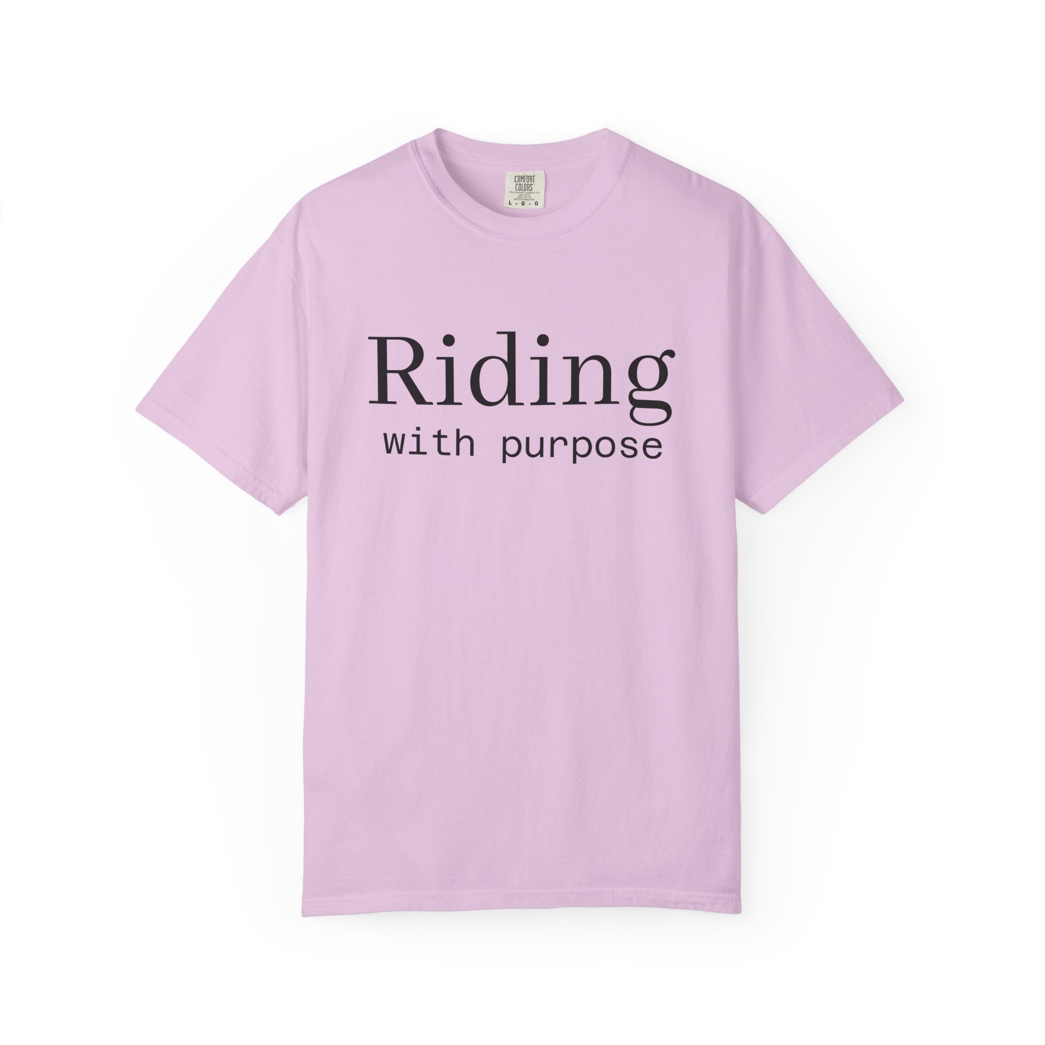 Riding with Purpose- Trail, Western, English.... T-Shirt — Charity Tee