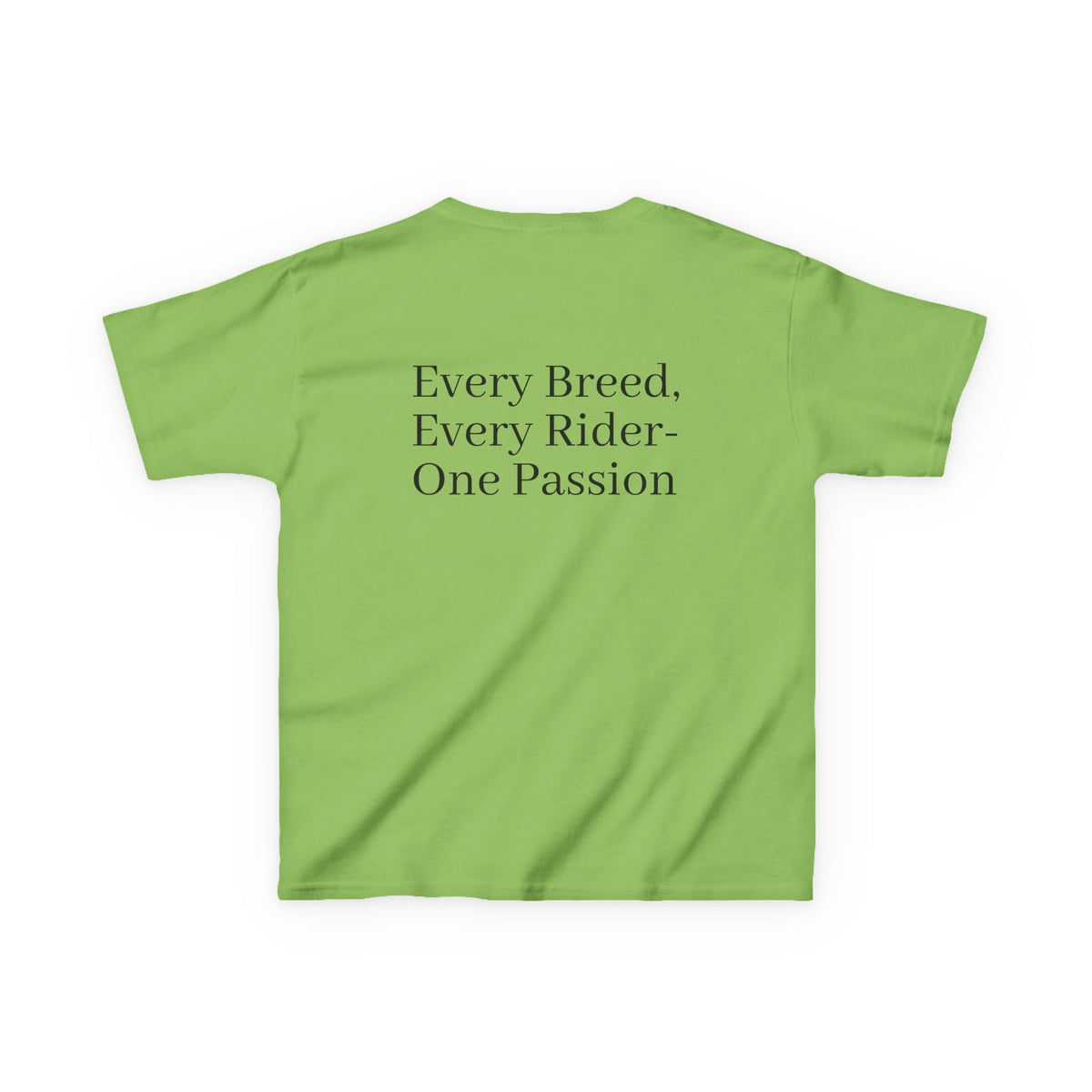 Kids Horse T-Shirt — “We Love Horses”