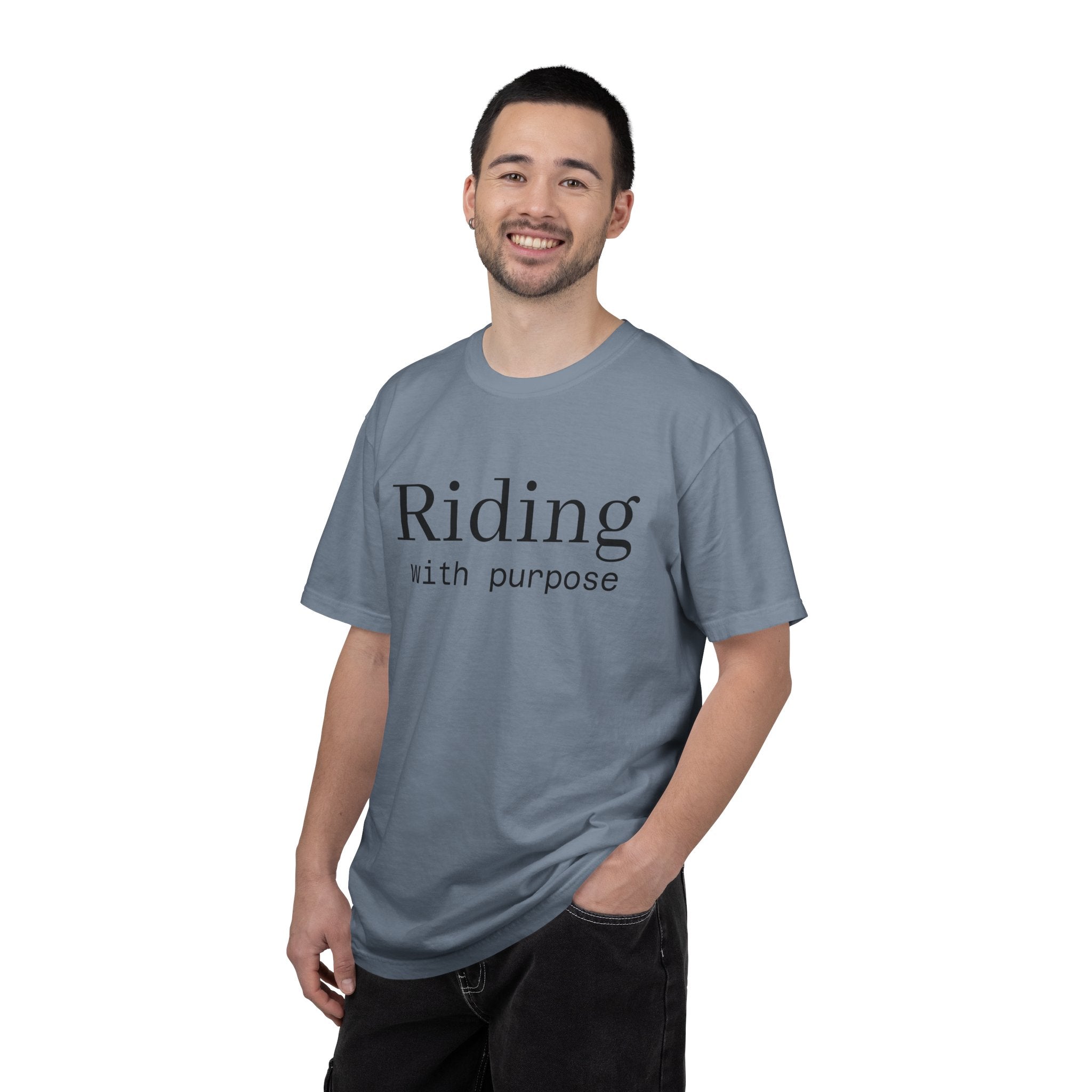 Riding with Purpose T-Shirt — Charity Tee