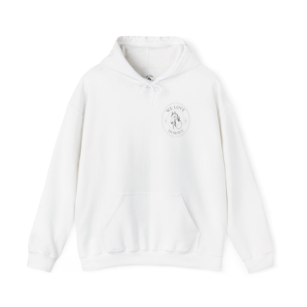 Every Breed, Every Rider- One Passion We Love Horses- Hooded Sweatshirt