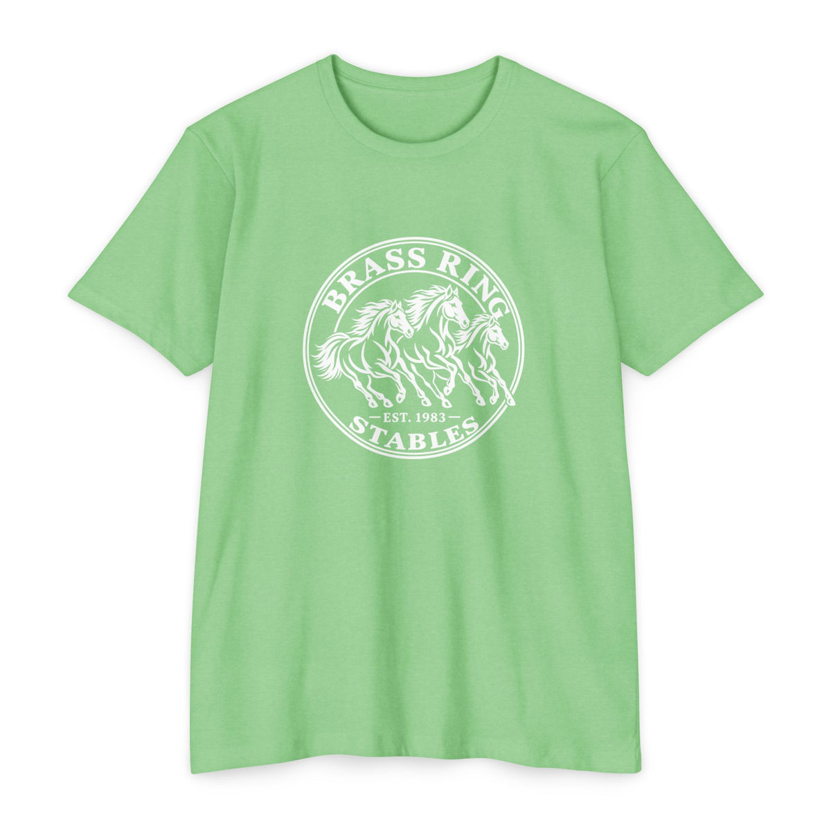 Brass Ring Stables Horse Graphic T-Shirt